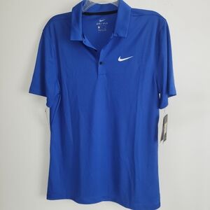 Nike Men's Blue Polo Shirt
